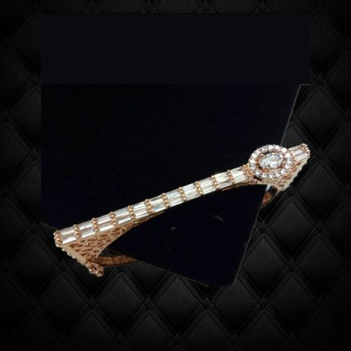 Linear Baguette Square Bracelet