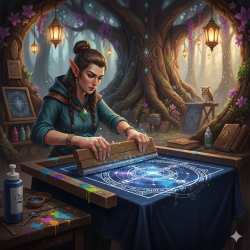 Screen printing class by Saksham HOBBY CLASS