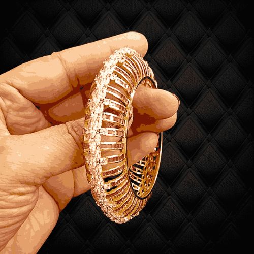 Reva Ruby Marquise Crystal Bangle