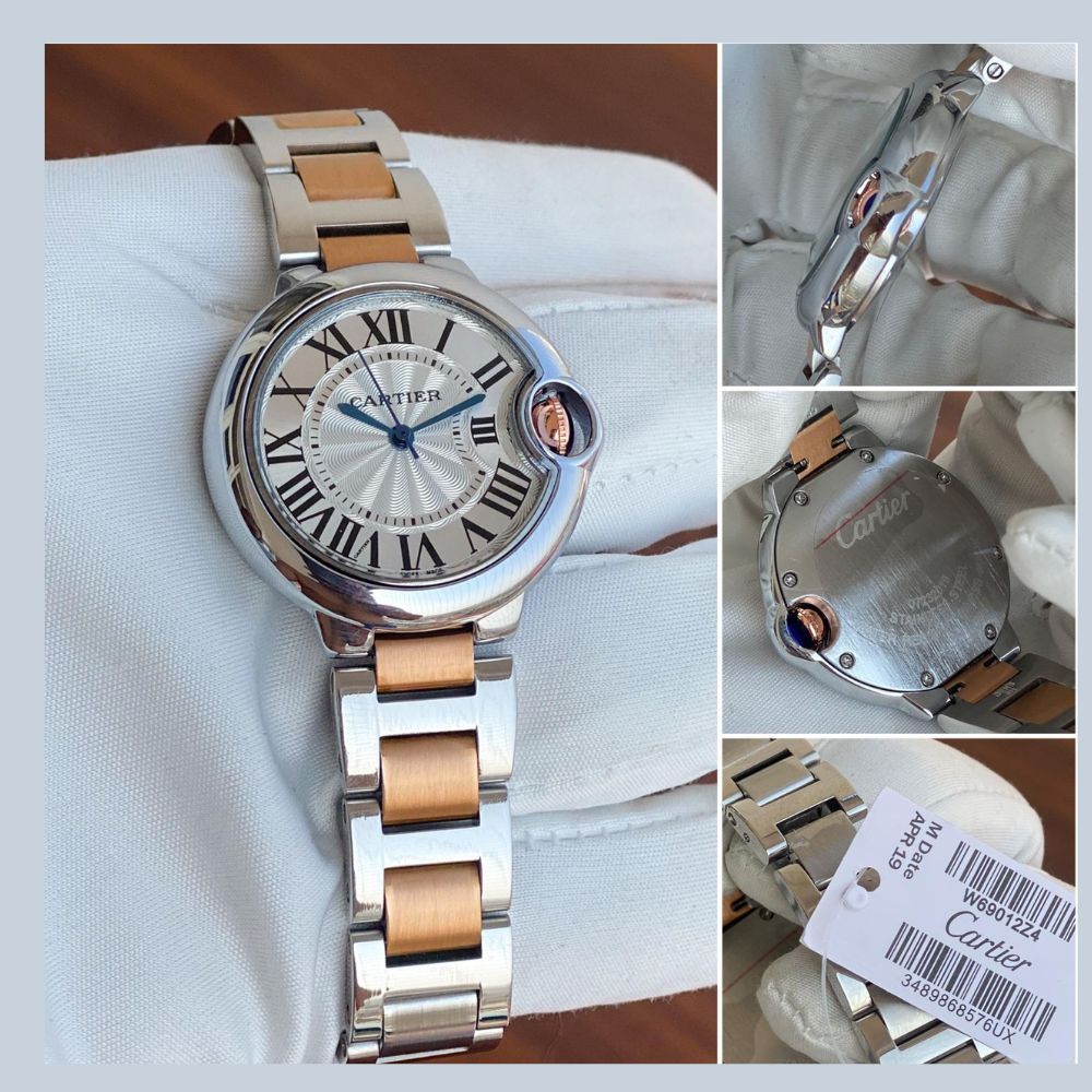 Cartier Ballon Bleu Stainless Steel & Rose G