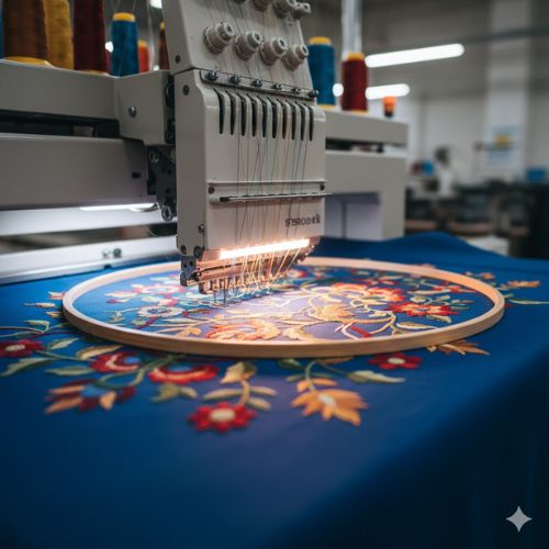 Machine embroidery class by Saksham HOBBY CL