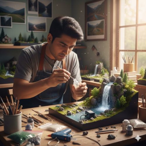 Waterfall making classes and orders by  Saks