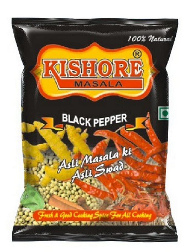 Black Pepper Powder 50 gms by KISHORE Masala